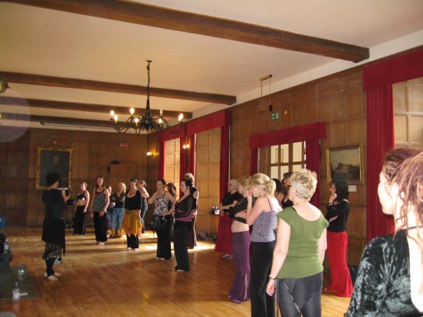 Teaching at Tribal Ford, Castle Ford, UK
